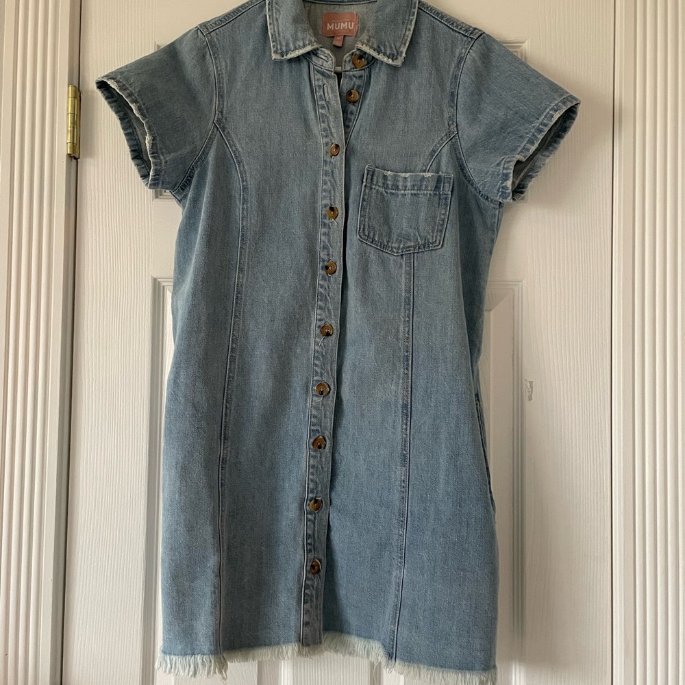 Show Me Your Mumu Cyrus Jean Dress